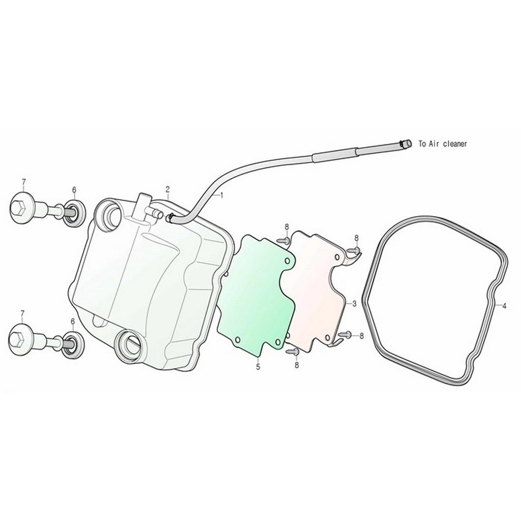 DAELIM YC125 (DL125ARM) CONTA SUBAP KAPAGI #DL125-ARM E0204